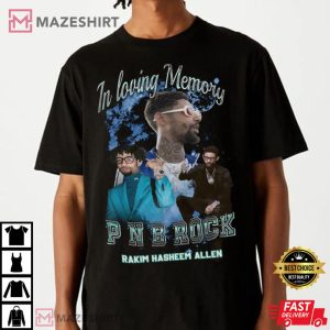 Pnb Rock In Loving Memory T Shirt 3