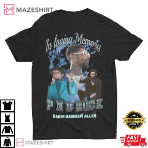 Pnb Rock In Loving Memory T Shirt 4