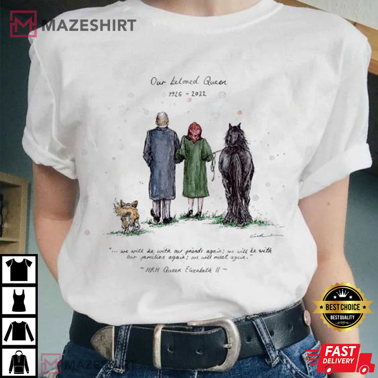 Rest In Peace Queen Elizabeth Thanks For The Memories 1926-2022 T-Shirt Rest In Peace Queen Elizabeth Thanks For The Memories 1926-2022 T-Shirt