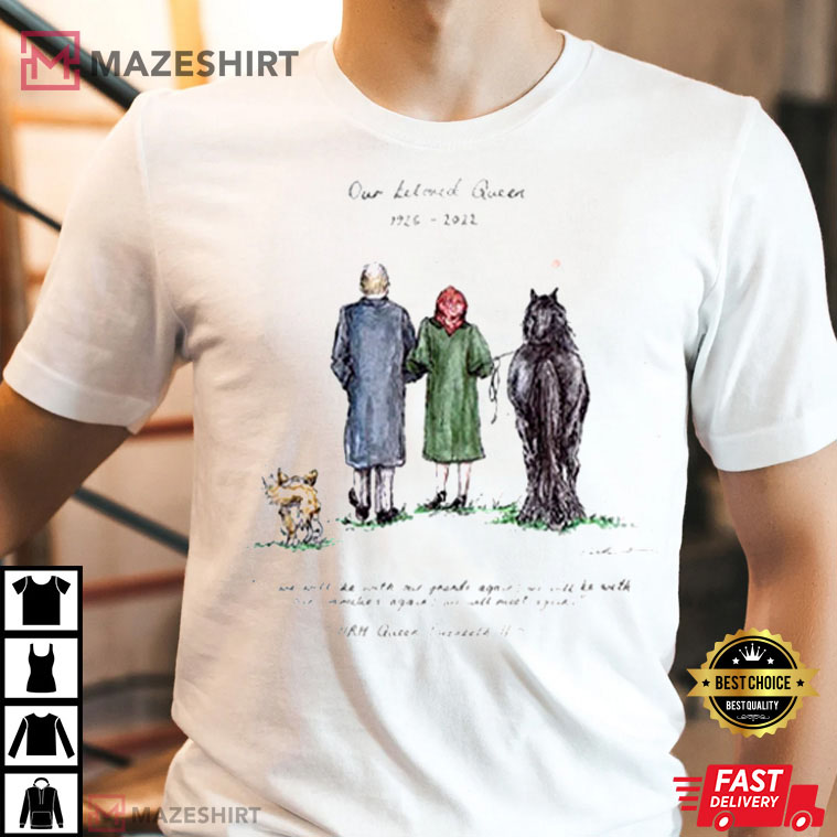 Rest In Peace Queen Elizabeth Thanks For The Memories 1926-2022 T-Shirt Rest In Peace Queen Elizabeth Thanks For The Memories 1926-2022 T-Shirt