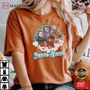 Halloween Scare Bears T Shirt 3