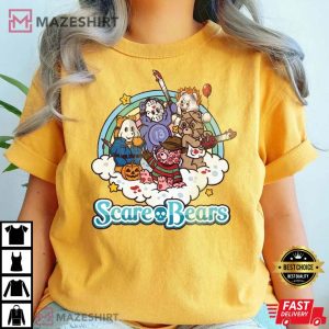 Halloween Scare Bears T Shirt 4
