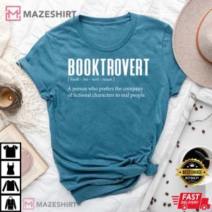 Booktrovert Definition T Shirt 1
