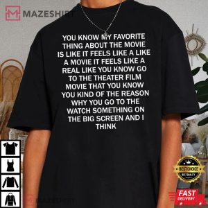 My Favorite Thing About The Movie 1