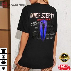 Inner Scepter World Tour Angry Runs Football T Shirt 2
