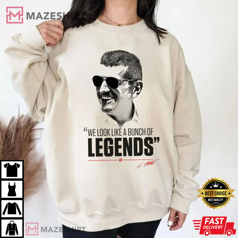 Guenther Steiner Haas F1 T-Shirt Guenther Steiner Haas F1 T-Shirt