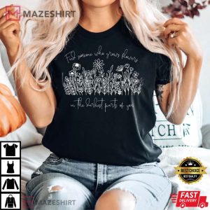 Flowers In The Dark Zach Bryan T-Shirt