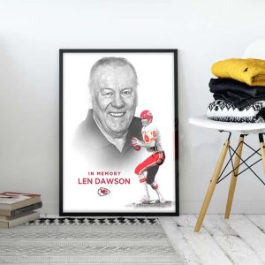 RIP Len Dawson 1935 2022 Poster