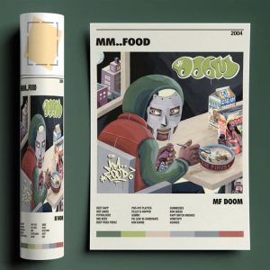 MF Doom Art Retro Poster