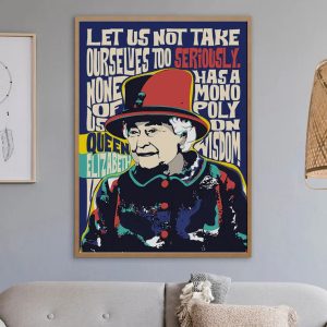 Queen Elizabeth II Rest In Peace 1926 2022 Poster