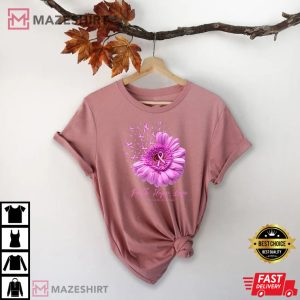 Faith Hope Love Cancer Awareness T Shirt 2