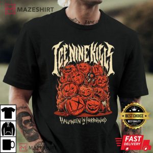 Halloween In Horrorwood Pumpkin Patch Ice Nine Kills Best T Shirt 3