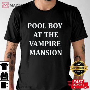 My Chemical Romance, Pool Boy At The Vampire Mansion Rock T-Shirt