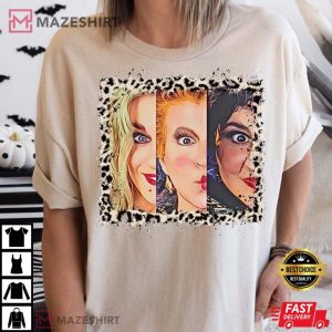 Sanderson Sisters Leopard T Shirt 1
