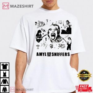 Amyl And The Sniffers Amyl Show and the Evahn American Tour 2022 T Shirt 3
