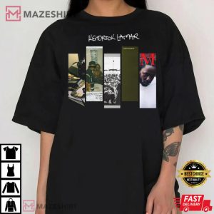 Kendrick Lamar Discography Vintage Album T Shirt 1