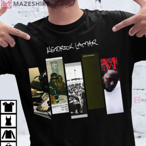 Kendrick Lamar Discography Vintage Album T Shirt 2