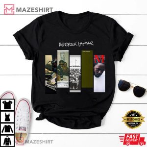 Kendrick Lamar Discography Vintage Album T Shirt 4