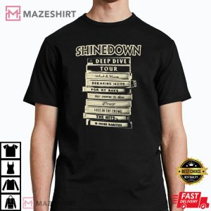 Shinedown Deep Dive Tour T Shirt 2