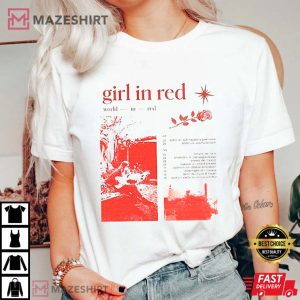 Vintage Girl In Red Tour 2022 Unisex Tee