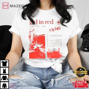 Vintage Girl In Red Tour 2022 Unisex Top