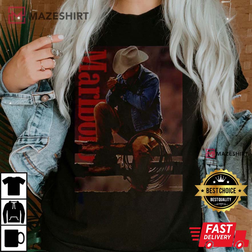 Vintage 80s Marlboro Cowboy T-shirt Vintage 80s Marlboro Cowboy T-shirt