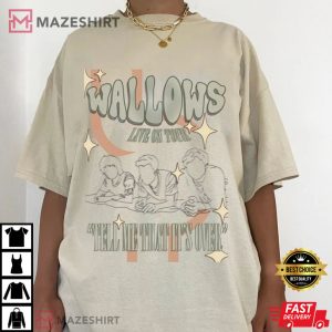 Vintage Wallows Band Live On Tour 2022 Merch T-Shirt