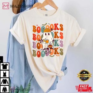 Booooks Cute Ghost Halloween 2