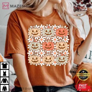 Vintage Retro Halloween Pumpkin 3