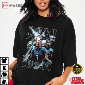 Jalen Hurts 90s Style Bootleg Rap T Shirt 2