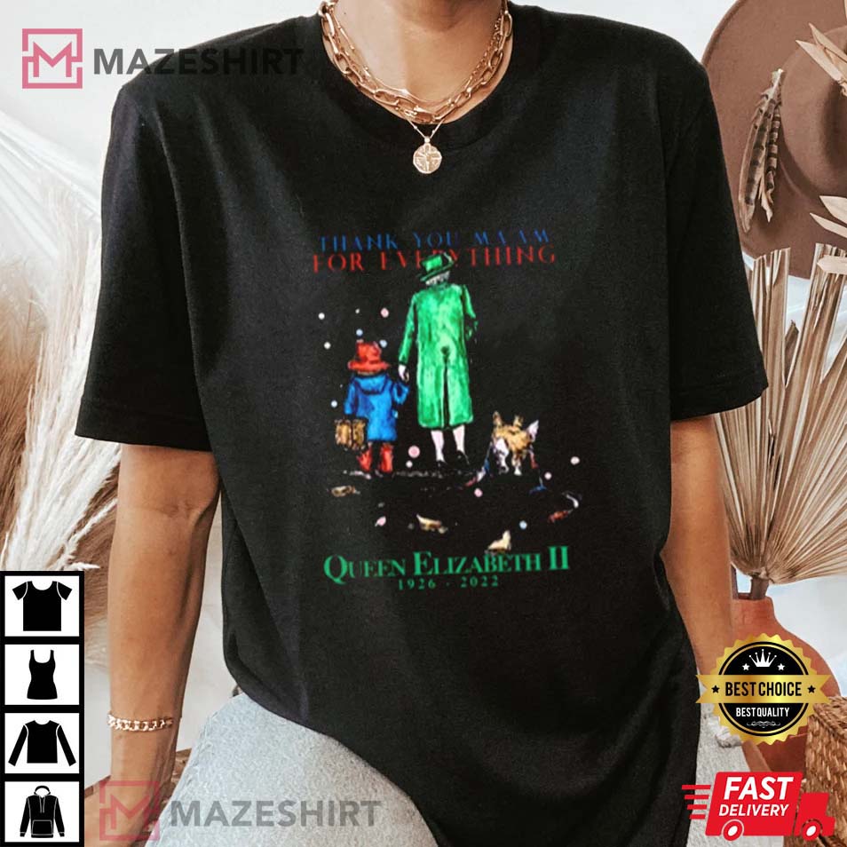 Unisex Queen Elizabeth II Jumper T-Shirt Unisex Queen Elizabeth II Jumper T-Shirt