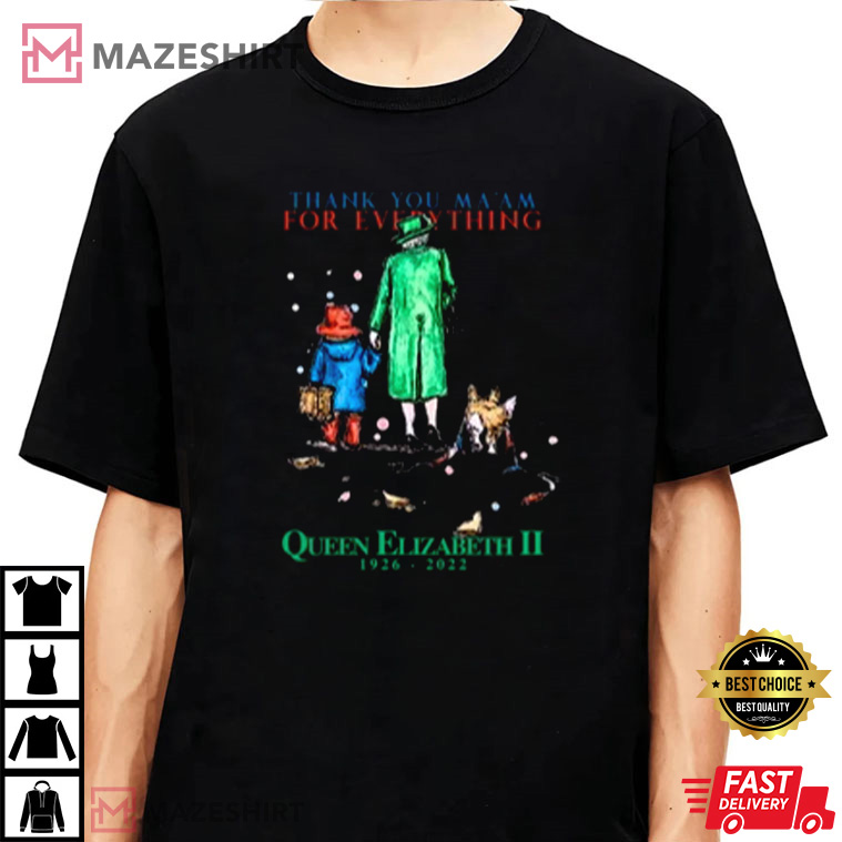 Unisex Queen Elizabeth II Jumper T-Shirt Unisex Queen Elizabeth II Jumper T-Shirt