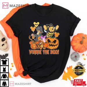 Vintage Winnie the Booh Halloween T Shirt 2
