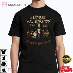 Over the Garden Wall Frogland Ferry Band T Shirt 3