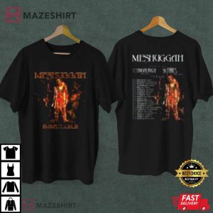 Meshuggah Immutable US Tour 2022 Double Sided T-Shirt