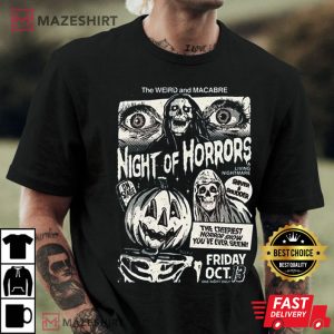 Retro Halloween T Shirt 1