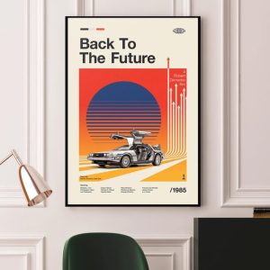 Back To The Future (1985) Classic Movie Poster