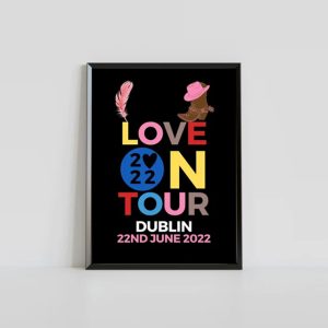 Harry Styles Love On Tour 2022 Poster 3