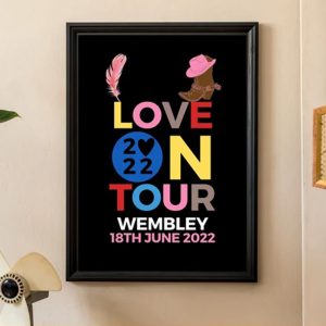 Harry Styles Love On Tour 2022 Poster