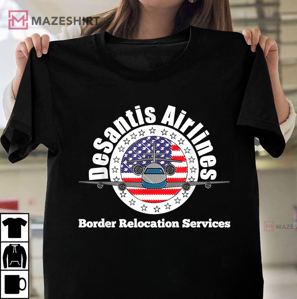 Funny Ron DeSantis Airlines Best T-Shirt Funny Ron DeSantis Airlines Best T-Shirt