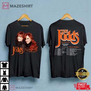 The Judds The Final Tour 2022 Double Sided T-Shirt