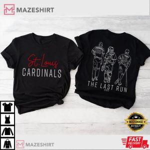 Yadi, Waino, Pujols One Last Run 2022 Cardinals T-Shirt