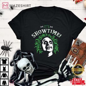 Halloween It's Showtime Beetlejuice Unisex T-Shirt