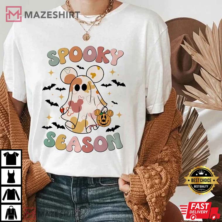 Mickey Ghost Spooky Season T-Shirt Mickey Ghost Spooky Season T-Shirt