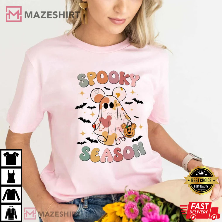 Mickey Ghost Spooky Season T-Shirt Mickey Ghost Spooky Season T-Shirt