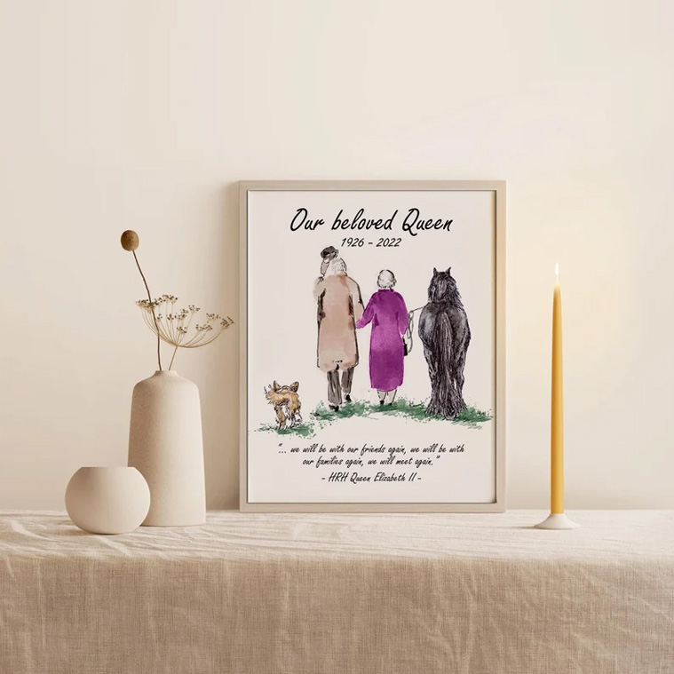Queen Elizabeth Young Poster Queen Elizabeth Young Poster