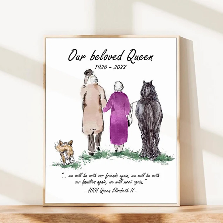 Queen Elizabeth Young Poster Queen Elizabeth Young Poster