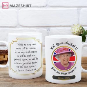 Queen Elizabeth Memorial 1926-2022 Personalized Mug