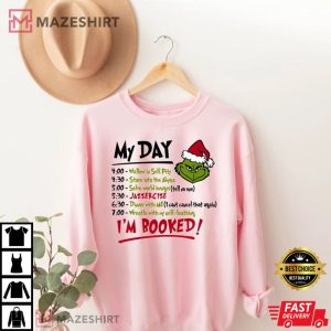 My Day Im Booked Grinch Christmas 1