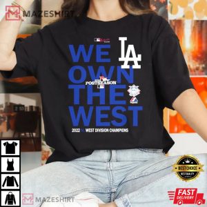 Dodger Champions West Division Shirt